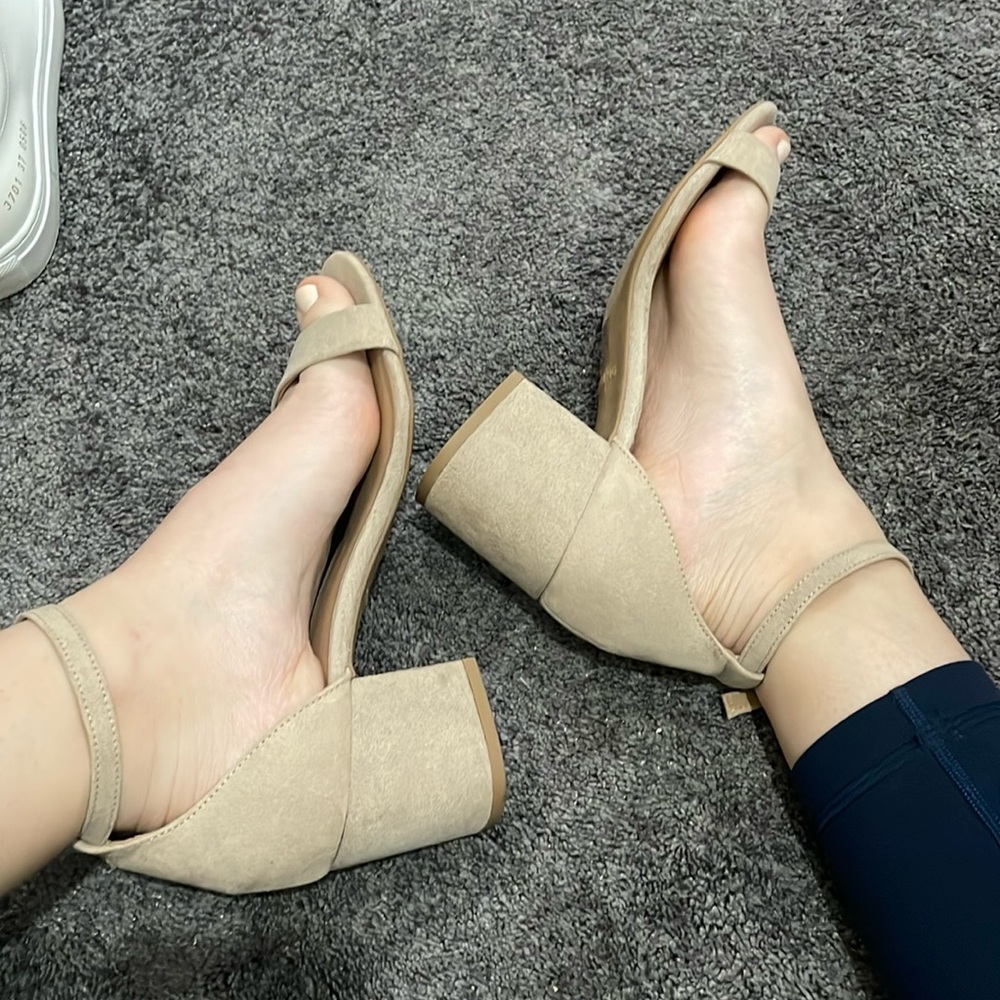 Beige Heels
